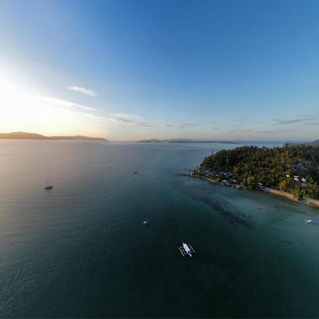 Port Barton - Paradiso Azul Campsite Beachfront With Internet San Vicente  Dış mekan fotoğraf