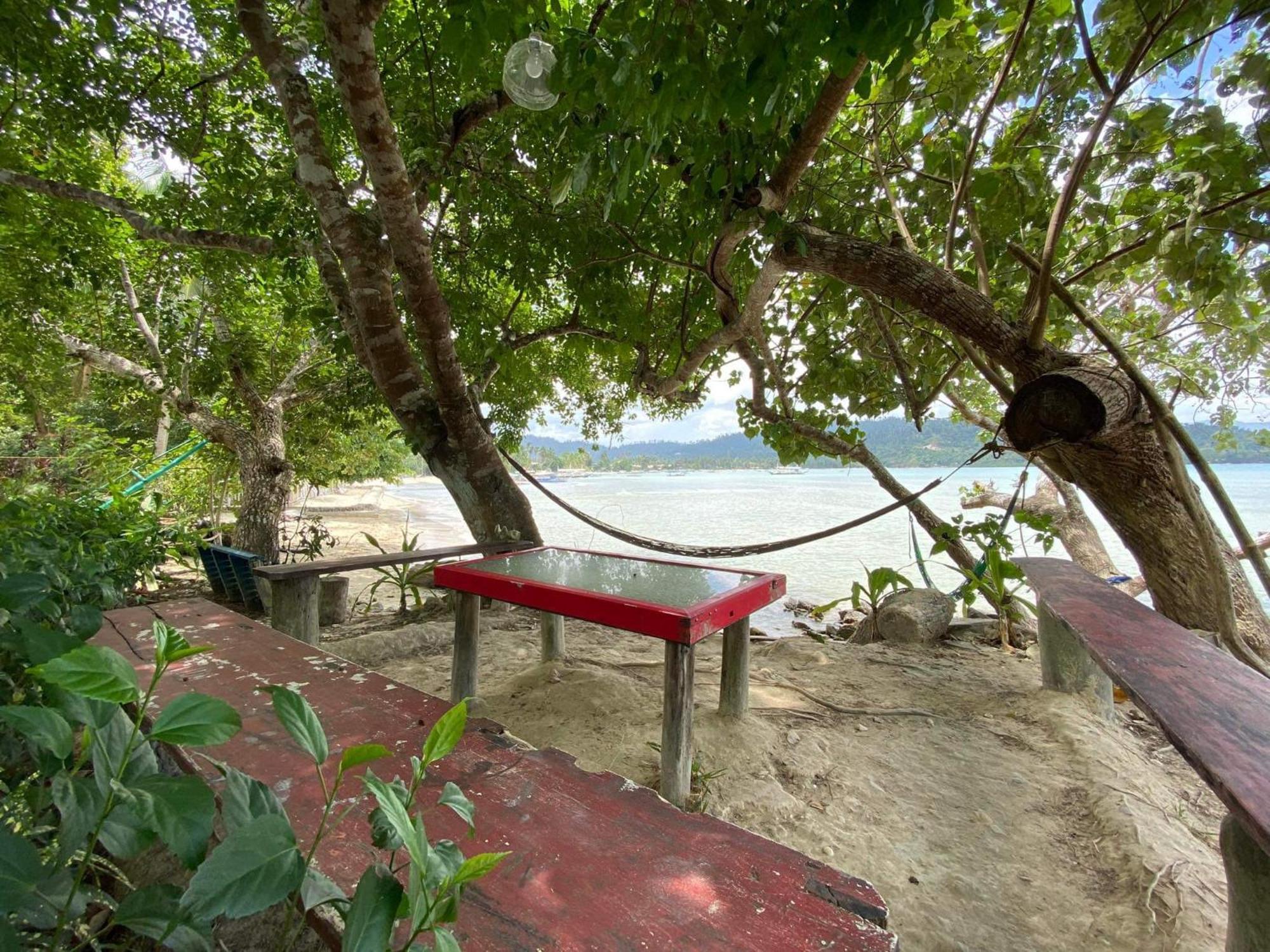 Port Barton - Paradiso Azul Campsite Beachfront With Internet San Vicente  Dış mekan fotoğraf